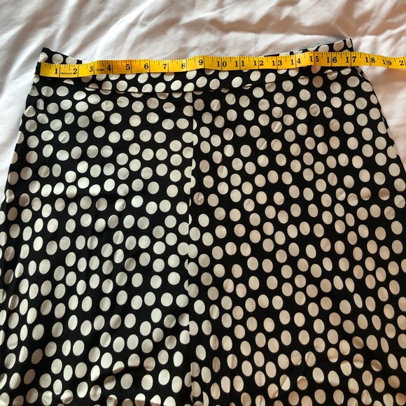 NWOT Zara Polka Dot Long Silk Maxi Skirt - Picture 13 of 16